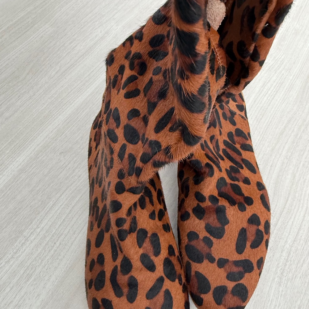 Sam Edelman Leopard Print Knee-High Boots